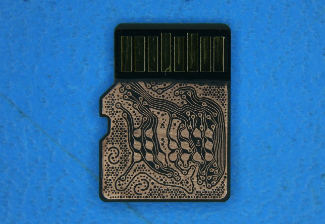 Type 4 micro SD card repair